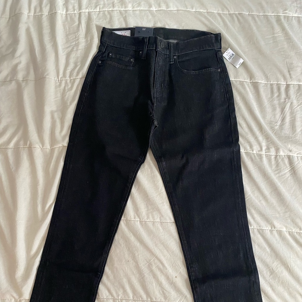 Gap jeans - comfort flex waistband, slim fit, new with tag